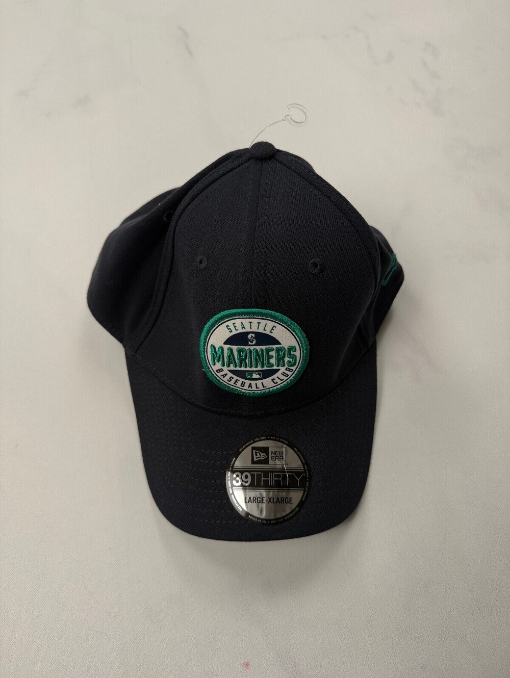 New Era Seattle Mariners Hat Navy Modern Classic Style - Large X Large
